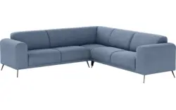 Goossens hoekbank shallow blauw stof - 8252374-goossens-shallow-bank-stof-blauw-01