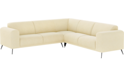 Goossens hoekbank shallow geel stof - 8252381-goossens-shallow-bank-stof-geel-01