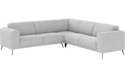 Goossens hoekbank shallow grijs stof - 8252389-goossens-shallow-bank-stof-grijs-01