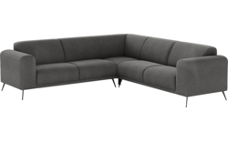 Goossens hoekbank shallow zwart stof - 8252390-goossens-shallow-bank-stof-zwart-02