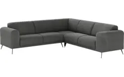 Goossens hoekbank shallow zwart stof - 8252390-goossens-shallow-bank-stof-zwart-01