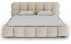 Goossens gestoffeerd bedframe cloud beige stof - 8252391-goossens-cloud-bedframe-stof-02