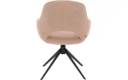 Goossens eetkamerstoel bonna roze stof - 8252396-goossens-bonna-stoel-onderdelen-stof-01