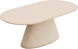 Goossens eettafel stone beige beton - 8252499-goossens-stone-eettafel-beton-beige-01
