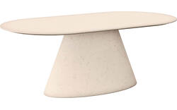 Goossens eettafel stone beige beton - 8252504-goossens-stone-eettafel-beton-beige-01