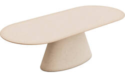 Goossens eettafel stone beige beton - 8252524-goossens-stone-eettafel-beton-beige-02