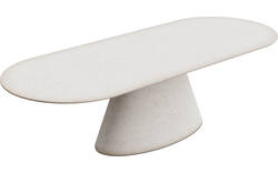 Goossens eettafel stone wit beton - 8252526-goossens-stone-eettafel-beton-wit-02