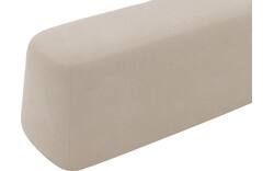 Goossens bedbank taranto beige stof - 8252641-goossens-taranto-bedbank-stof-10