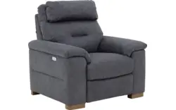 Goossens fauteuil boris blauw micro leer - 8252665-goossens-boris-bank-micro-leer-blauw-01