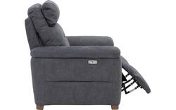 Goossens fauteuil boris blauw micro leer - 8252665-goossens-boris-bank-micro-leer-blauw-01