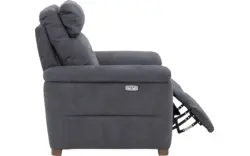 Goossens fauteuil boris blauw micro leer - 8252665-goossens-boris-bank-micro-leer-blauw-01