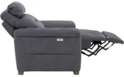 Goossens fauteuil boris blauw micro leer - 8252665-goossens-boris-bank-micro-leer-blauw-01