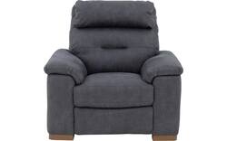 Goossens fauteuil boris blauw micro leer - 8252665-goossens-boris-bank-micro-leer-blauw-01