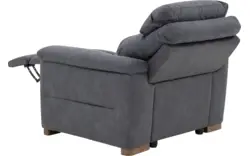 Goossens fauteuil boris blauw micro leer - 8252665-goossens-boris-bank-micro-leer-blauw-01