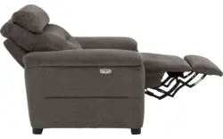 Goossens fauteuil boris grijs stof - 8252666-goossens-boris-bank-stof-grijs-01
