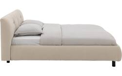 Goossens gestoffeerd bedframe taranto beige stof - 8252944-goossens-taranto-bedframe-stof-01