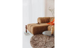 Goossens hoekbank weave geel stof - 8243949-goossens-weave-bank-stof-geel-01