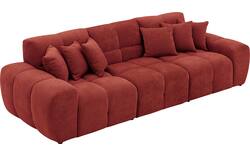 Goossens excellent zitbank kubus rood stof - 8252683-goossens-excellent-kubus-bank-stof-rood-01