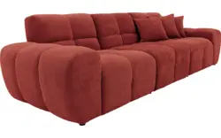 Goossens excellent zitbank kubus rood stof - 8252683-goossens-excellent-kubus-bank-stof-rood-01