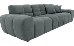 Goossens excellent zitbank kubus groen stof - 8252686-goossens-excellent-kubus-bank-stof-groen-01