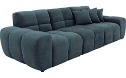 Goossens excellent zitbank kubus blauw stof - 8252687-goossens-excellent-kubus-bank-stof-blauw-01