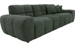 Goossens excellent zitbank kubus groen stof - 8252688-goossens-excellent-kubus-bank-stof-groen-01