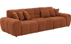 Goossens excellent zitbank kubus bruin stof - 8252693-goossens-excellent-kubus-bank-stof-bruin-01