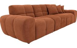 Goossens excellent zitbank kubus bruin stof - 8252693-goossens-excellent-kubus-bank-stof-bruin-01