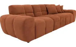 Goossens excellent zitbank kubus bruin stof - 8252693-goossens-excellent-kubus-bank-stof-bruin-01