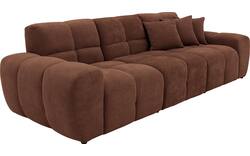 Goossens excellent zitbank kubus bruin stof - 8252694-goossens-excellent-kubus-bank-stof-bruin-01