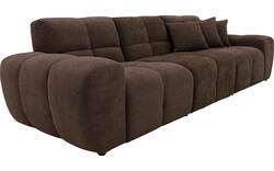 Goossens excellent zitbank kubus bruin stof - 8252695-goossens-excellent-kubus-bank-stof-bruin-01