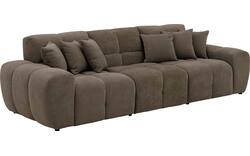 Goossens excellent zitbank kubus bruin stof - 8252696-goossens-excellent-kubus-bank-stof-bruin-01