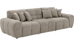 Goossens excellent zitbank kubus bruin stof - 8252697-goossens-excellent-kubus-bank-stof-bruin-01
