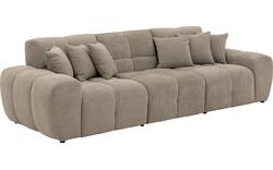 Goossens excellent zitbank kubus bruin stof - 8252698-goossens-excellent-kubus-bank-stof-bruin-01