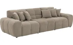 Goossens excellent zitbank kubus bruin stof - 8252698-goossens-excellent-kubus-bank-stof-bruin-01