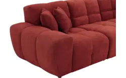 Goossens excellent loungebank kubus rood stof - 8252699-gespiegeld-02