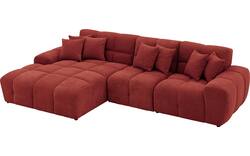 Goossens excellent loungebank kubus rood stof - 8252699-goossens-excellent-kubus-bank-stof-rood-01