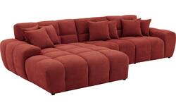 Goossens excellent loungebank kubus rood stof - 8252699-goossens-excellent-kubus-bank-stof-rood-01