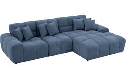 Goossens excellent loungebank kubus blauw stof - 8252700-gespiegeld-02