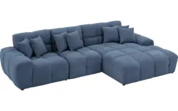 Goossens excellent loungebank kubus blauw stof - 8252700-gespiegeld-02