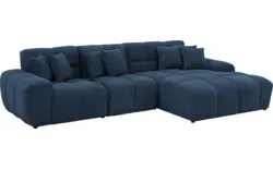 Goossens excellent loungebank kubus blauw stof - 8252701-gespiegeld-02