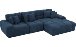 Goossens excellent loungebank kubus blauw stof - 8252701-gespiegeld-02
