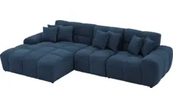 Goossens excellent loungebank kubus blauw stof - 8252701-goossens-excellent-kubus-bank-stof-blauw-01
