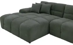 Goossens excellent loungebank kubus groen stof - 8252704-goossens-excellent-kubus-bank-stof-groen-01