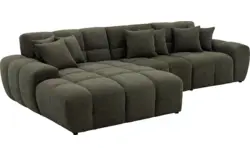 Goossens excellent loungebank kubus groen stof - 8252706-goossens-excellent-kubus-bank-stof-groen-01