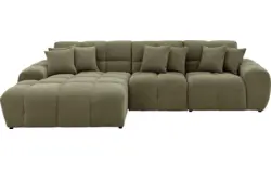 Goossens excellent loungebank kubus groen stof - 8252707-goossens-excellent-kubus-bank-stof-groen-01