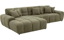 Goossens excellent loungebank kubus groen stof - 8252707-goossens-excellent-kubus-bank-stof-groen-01