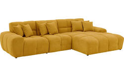 Goossens excellent loungebank kubus geel stof - 8252708-gespiegeld-02