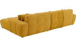 Goossens excellent loungebank kubus geel stof - 8252708-gespiegeld-02