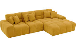 Goossens excellent loungebank kubus geel stof - 8252708-gespiegeld-02